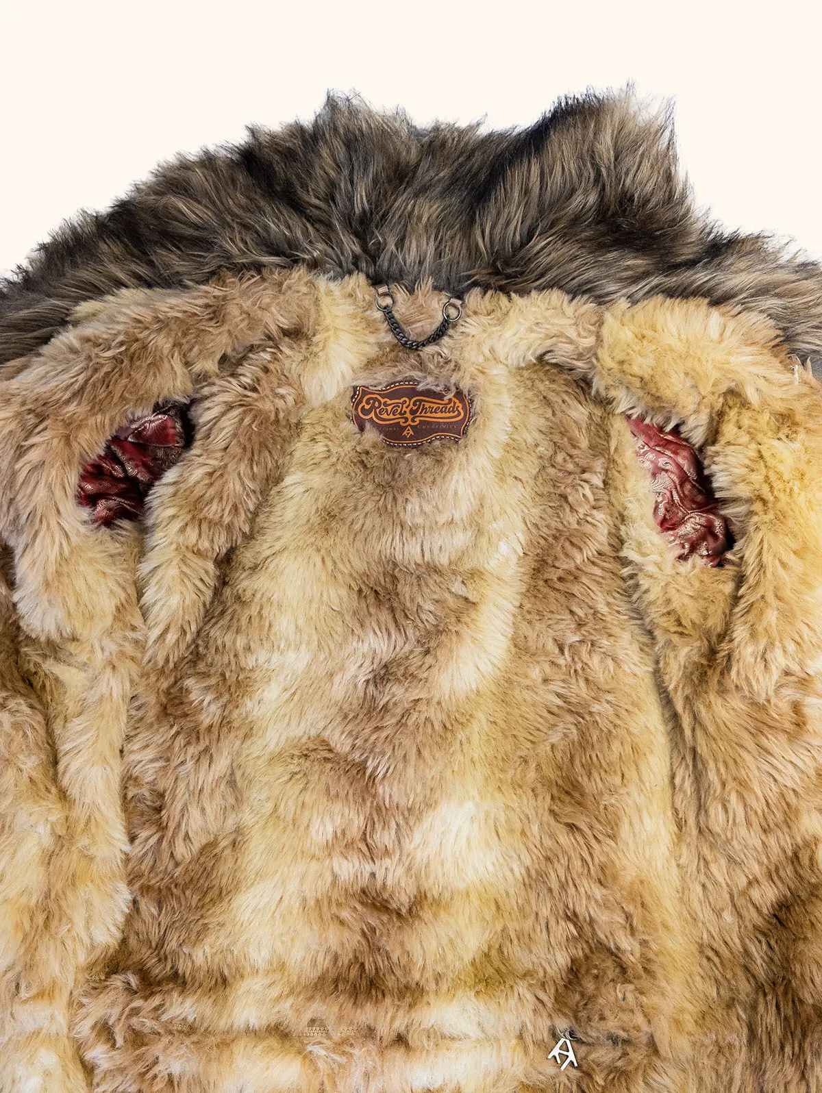 Fela Ultimate Festival Coat internal cosy fur – premium festival coat by Revel Threads