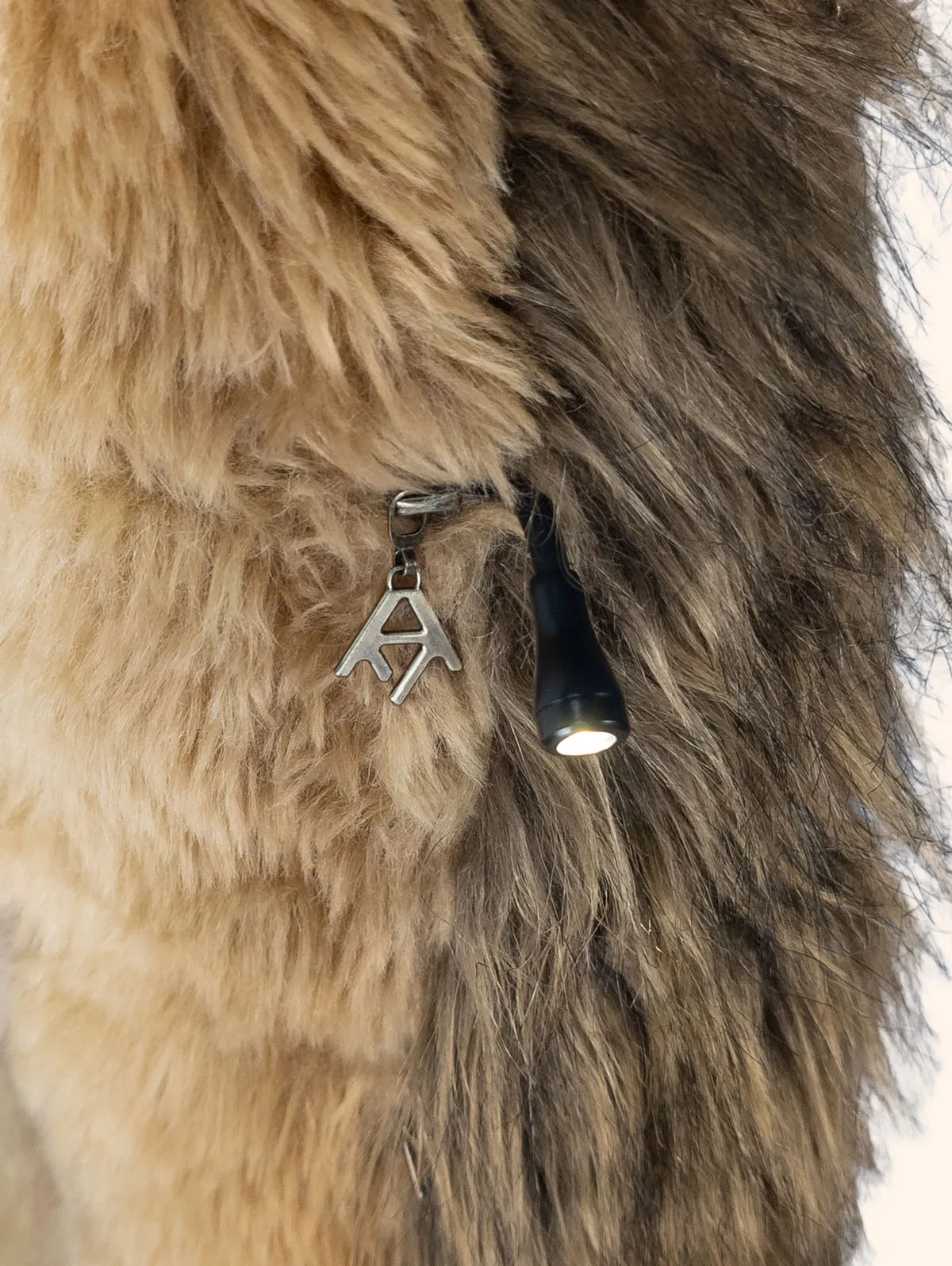 Fela Ultimate Festival Coat handy chest torch – premium festival coat by Revel Threads