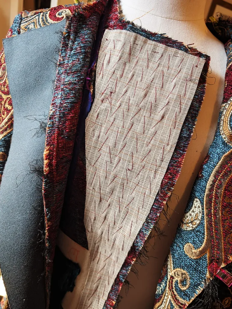 Pad Stitching with Revel Threads Tutorials. Make your own DIY Festival Coat