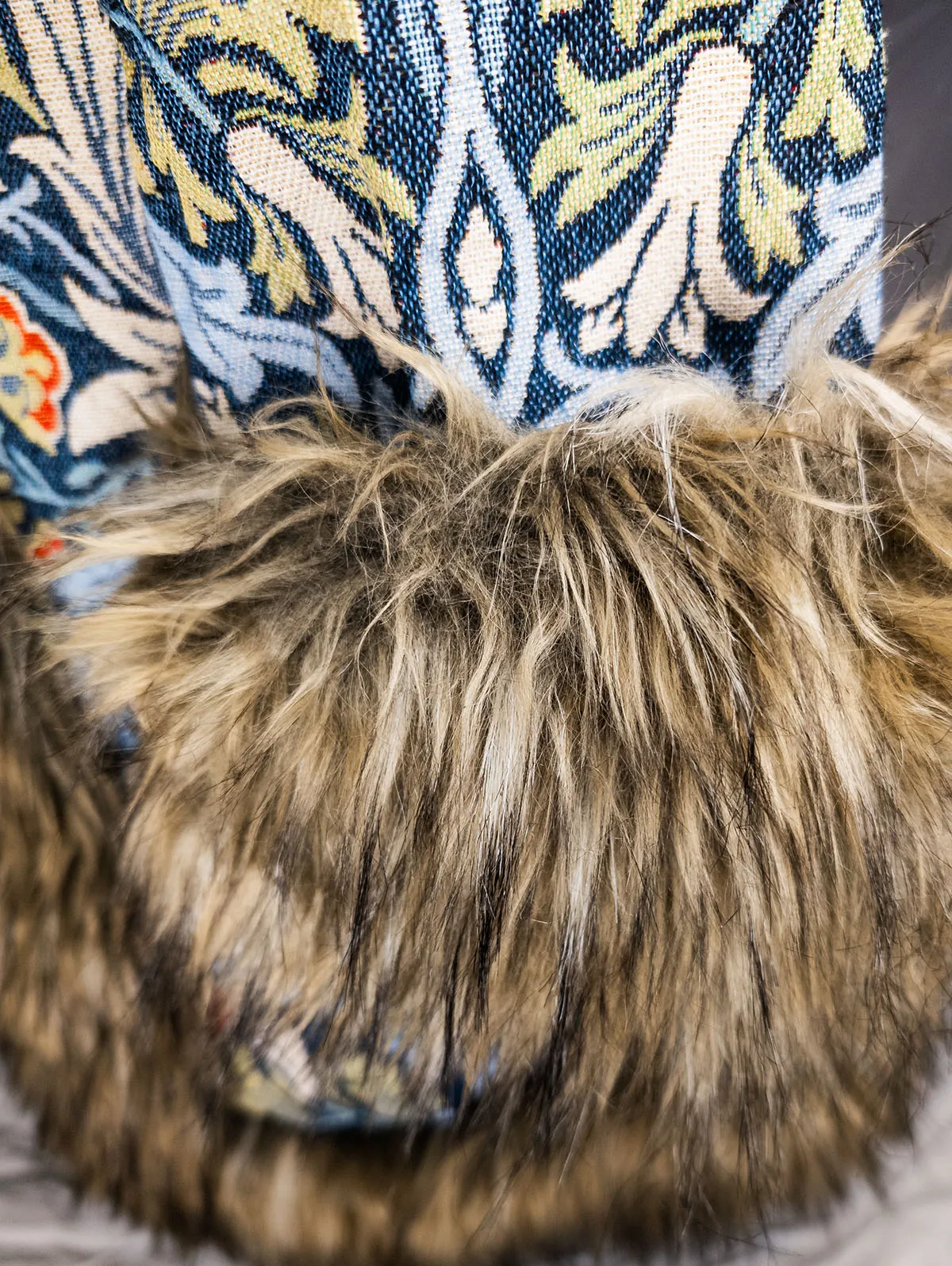 Shelley Luxe Festival Coat cuff – premium festival coat by Revel Threads